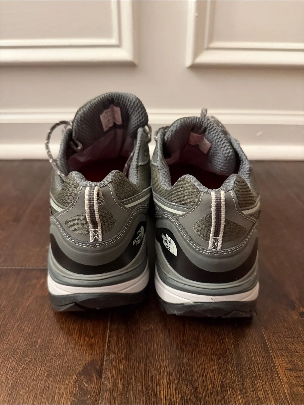 The North Face Men's Olive & Gray Trail Running Shoes